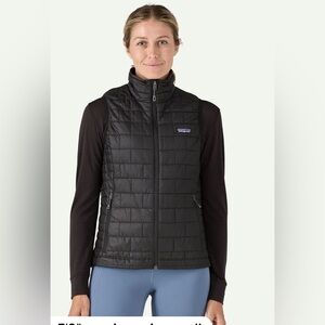 Patagonia Women’s Nano Puff Vest Black , size XS